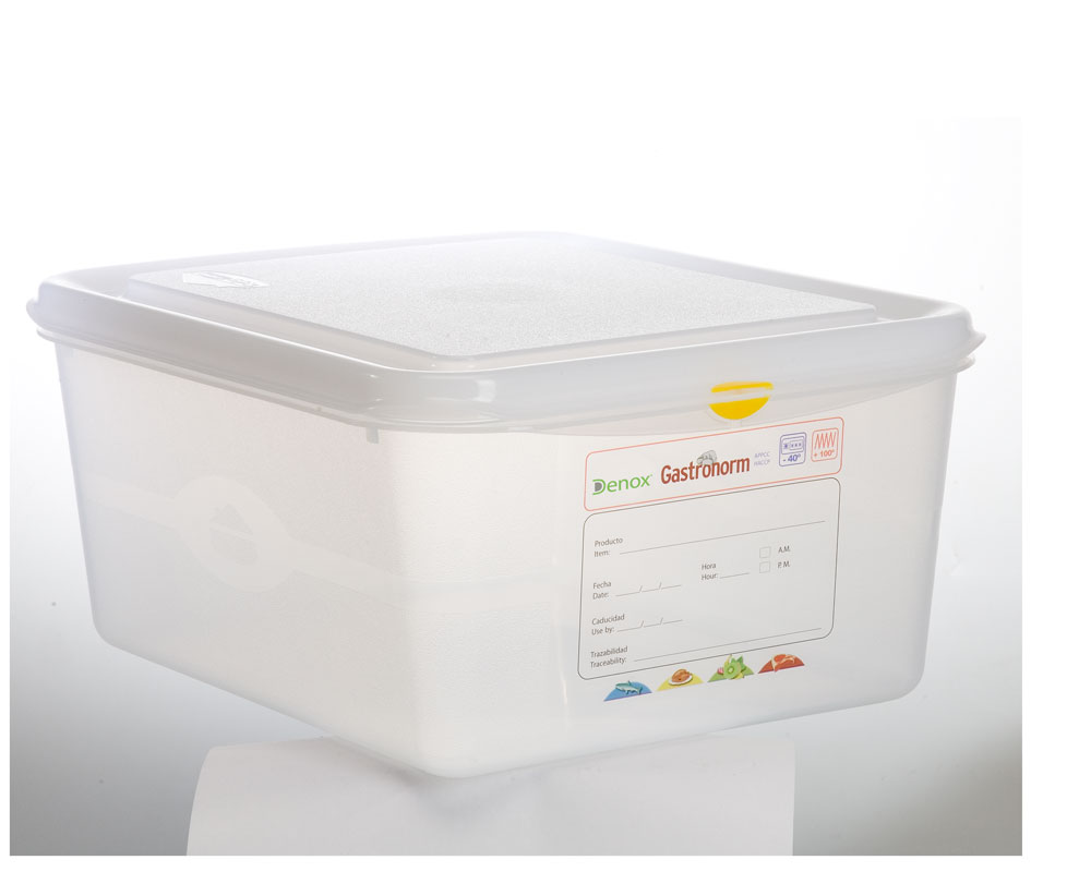 Denox Air-tight box GN 1/2-100 mm 10L, Denox