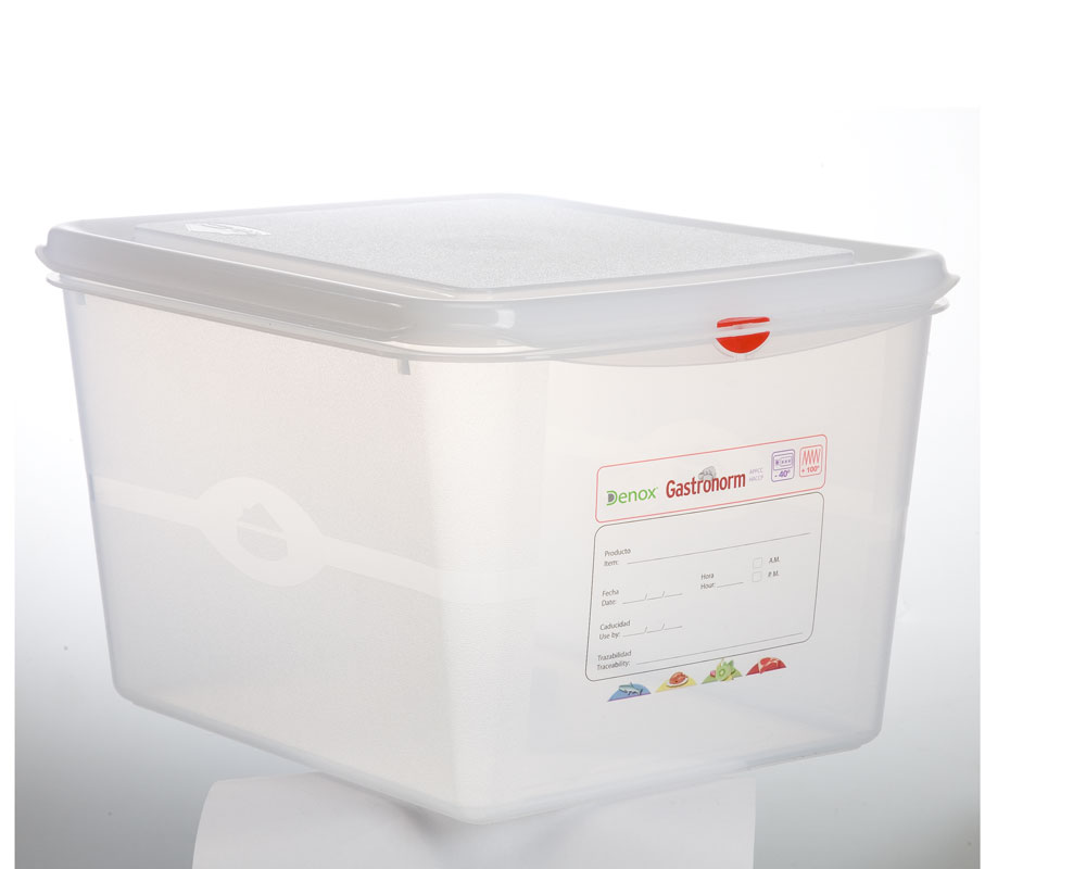 Denox Air-tight box GN 1/2-200 mm 12,5L, Denox