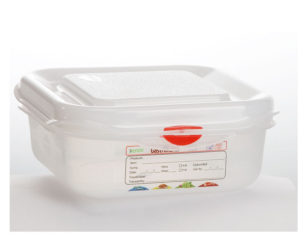 Denox Air-tight box GN 1/6-65mm 1,1L, Denox