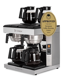 DM-4, kaffebryggare 4 plattor, Coffee Queen