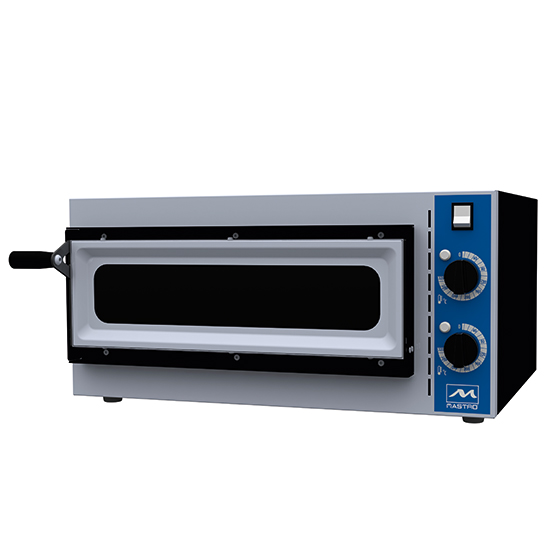 Eldriven pizzaugn för 1 pizza ø 340 mm, mekanisk kontroll, Mastro