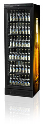 Foliering fullhög kyl, Tefcold, sidor plus belyst toppdel