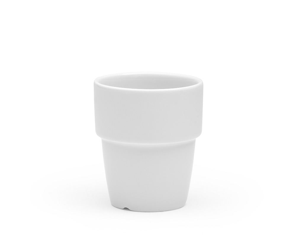 Forta kaffemugg 250ml, stapelbar, Patina