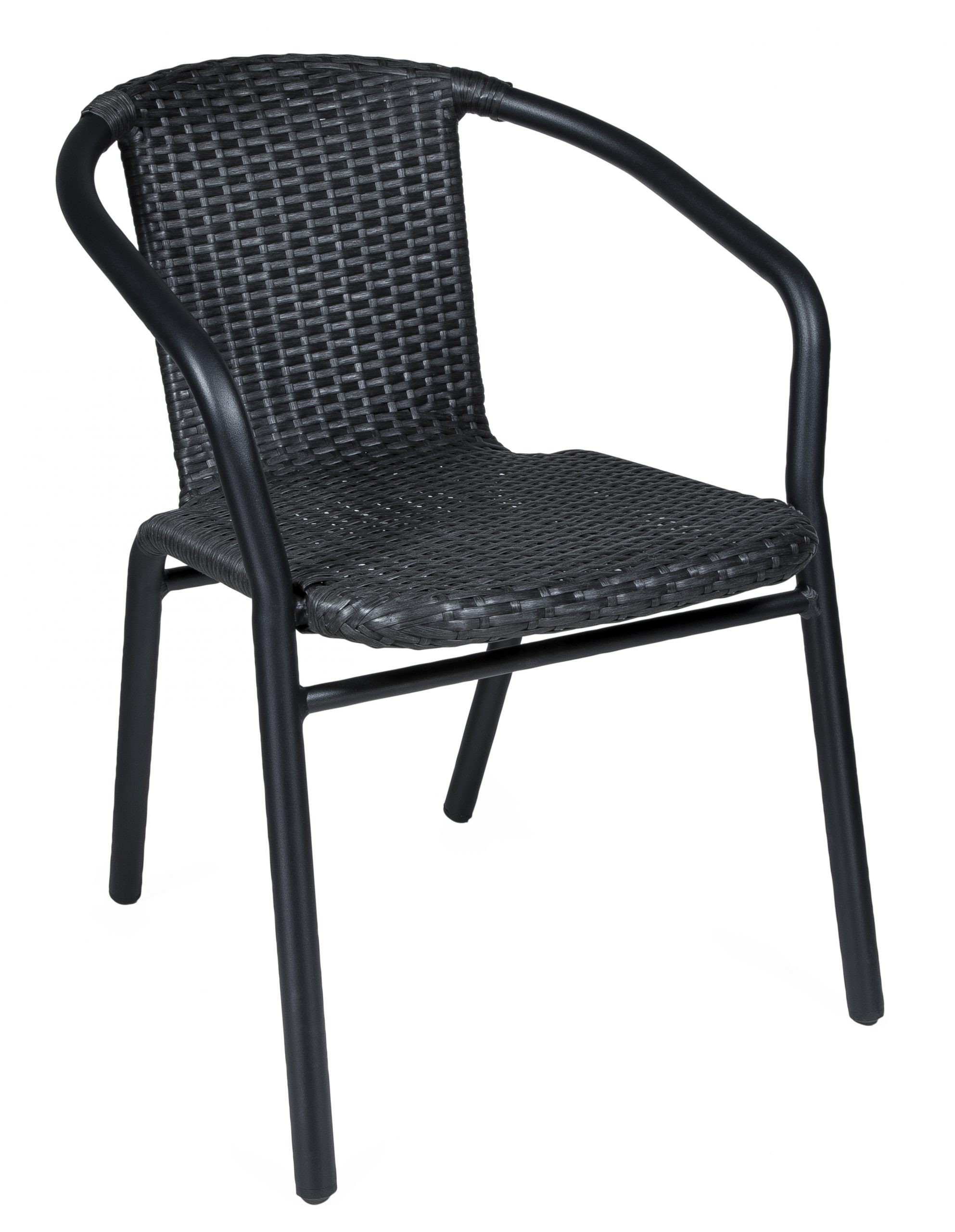 Genoa fåtölj, svart, Xirbi