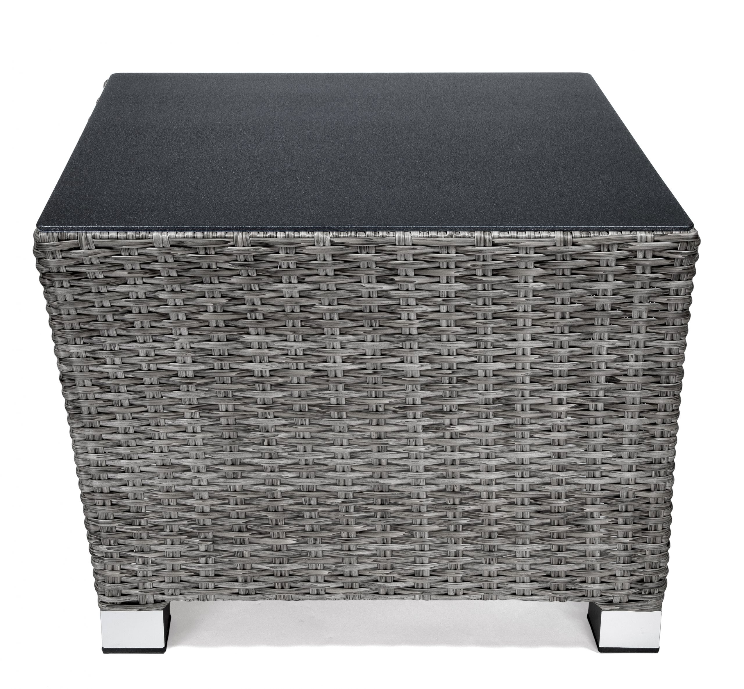 Lyon hörnbord 59x59 cm, grå, Xirbi