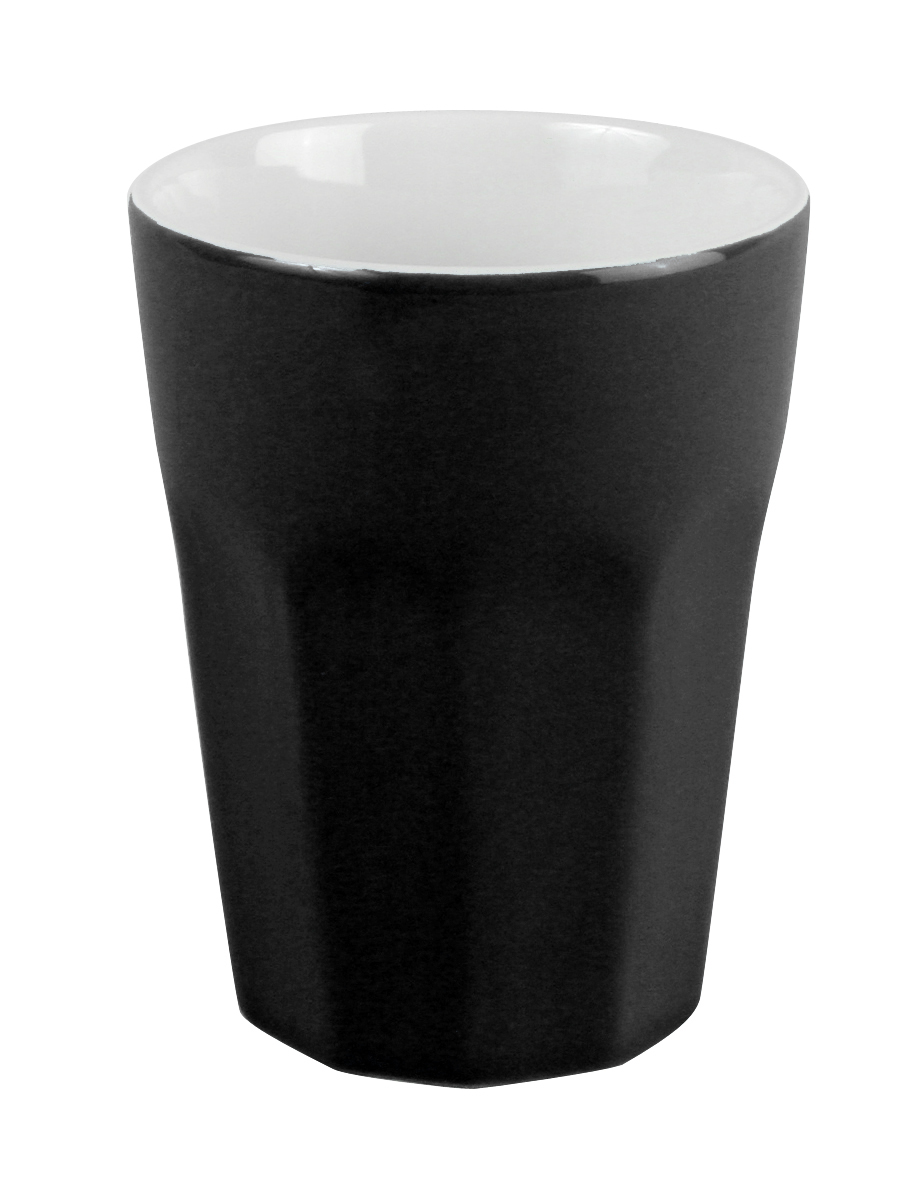 Mugg 8 cl Bologna Svart, Exxent
