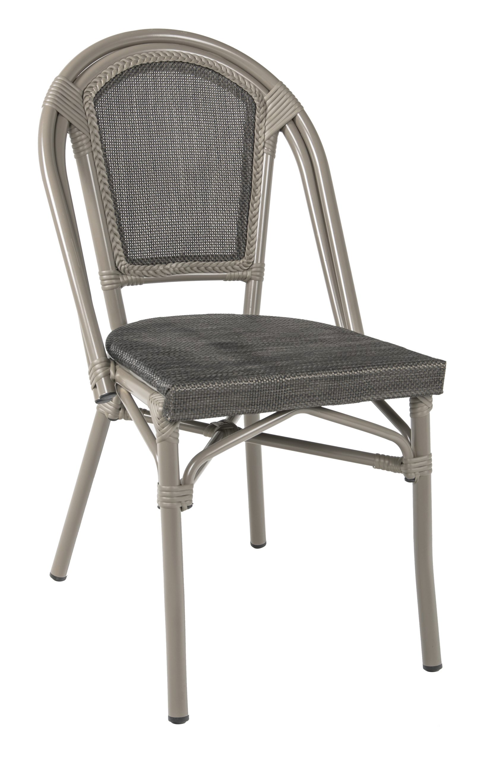 Paris stol, brun/svart textilene, Xirbi