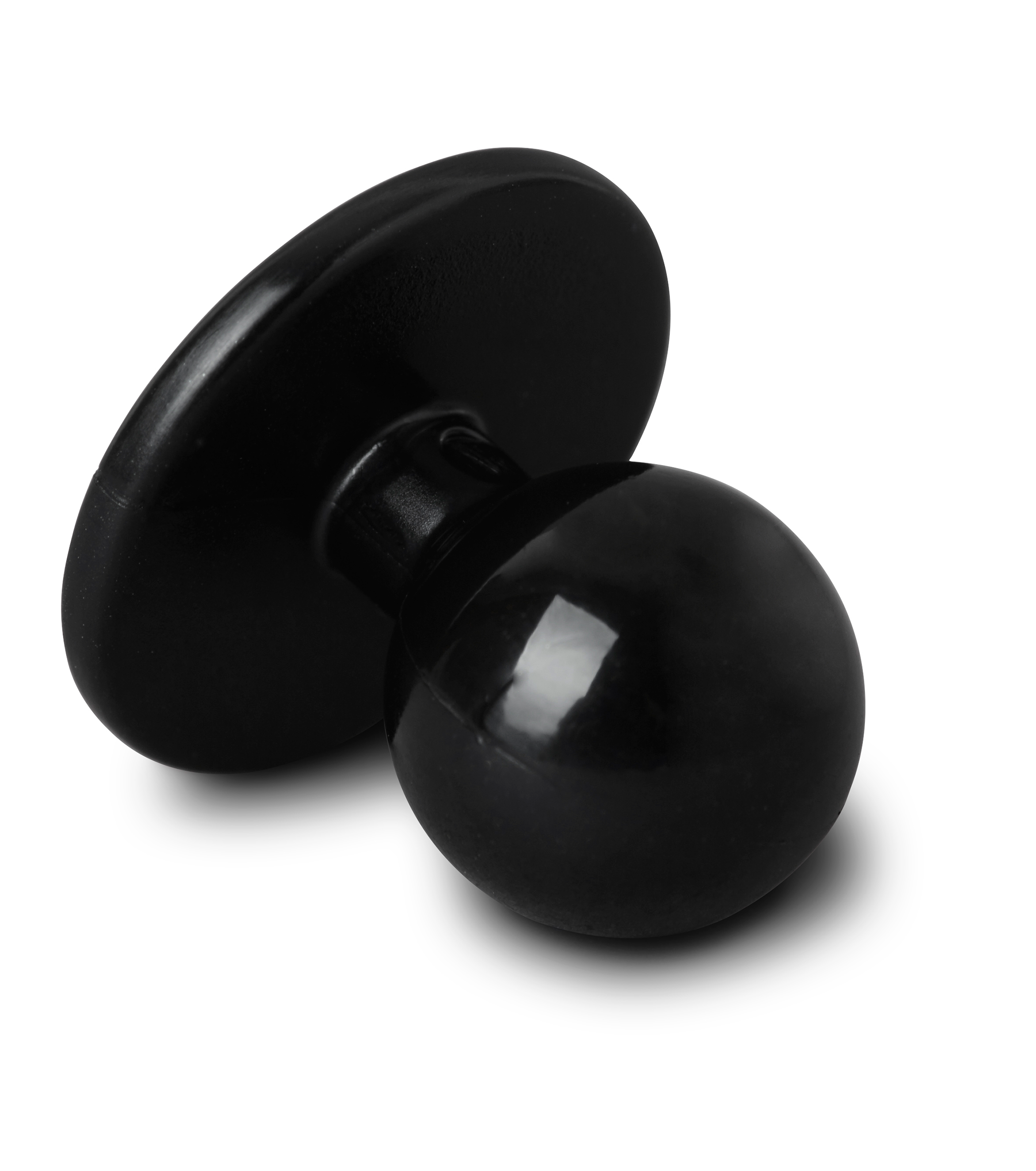 Plastknappar, kockrock (Svart), Segers