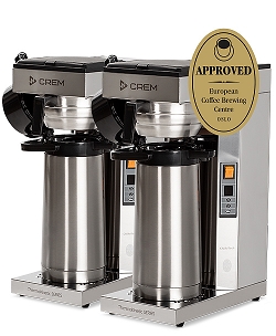 Termos Ax2, dubbel termosbryggare med aut. påfylln., Crem